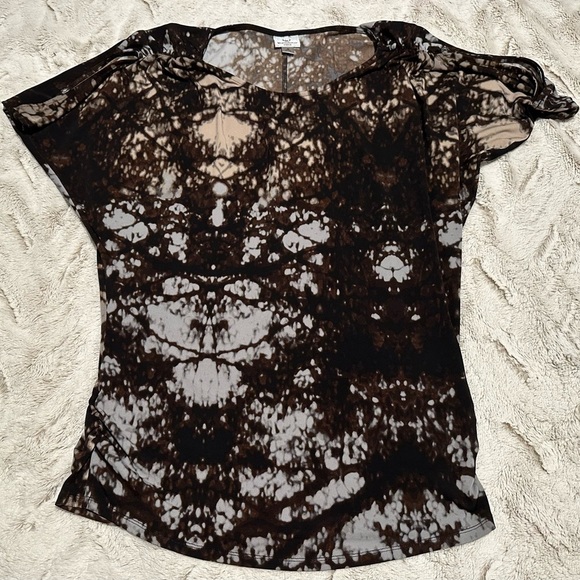 Worthington women's batwing sleeve blouse - Picture 2 of 8